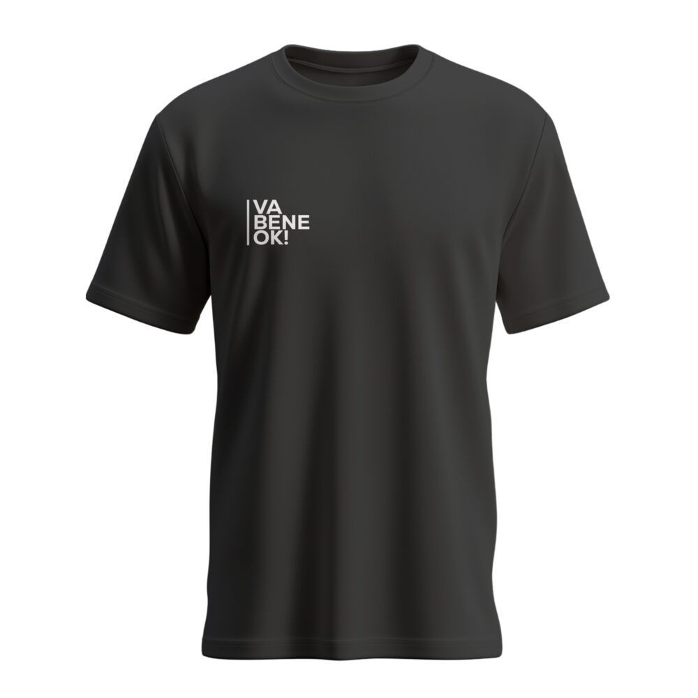 t-shirt va bene ok nera